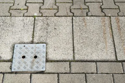 Part of an sidewalk Stock Photos