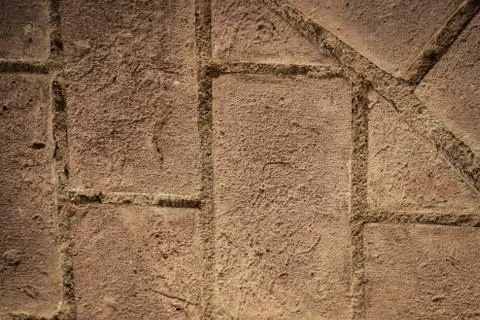Part of a stone wall, for background or texture. Stock Photos