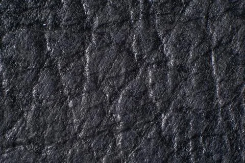 Part of the surface of the leather fabric Stock Photos
