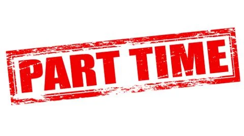 Part time Stock Illustration