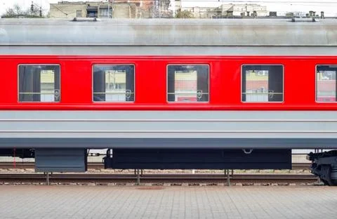Part of train wagon Stock Photos