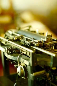 Part of Typewriter Stock Photos
