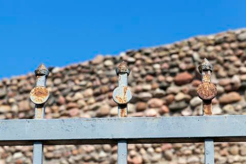 Part of the wall of the building Foto stock
