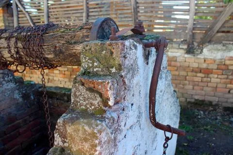 Part of well 스톡 사진