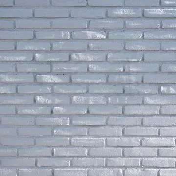 Part of white grey brick wall with spots of sunlight Stock Photos