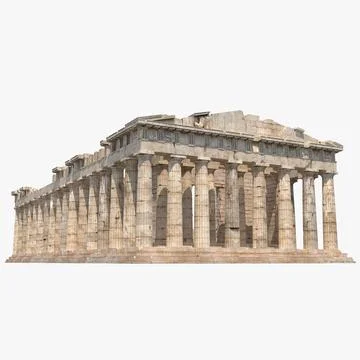 Parthenon 2 3D Model