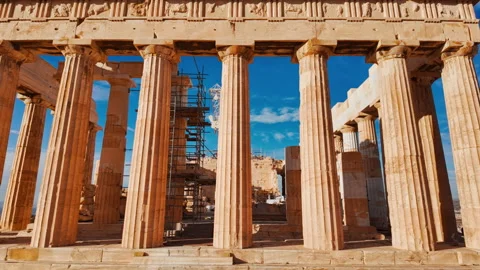 Parthenon, Acropolis, Athens, Greece Stock Footage 341531661