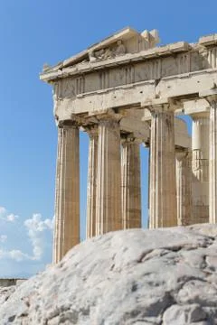 Parthenon on the Acropolis Foto stock