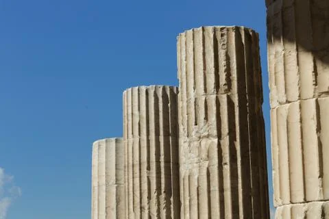 Parthenon on the Acropolis Stock Photos