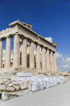 Parthenon on the Acropolis Stock-Fotos