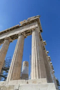 Parthenon on the Acropolis Stock-Fotos