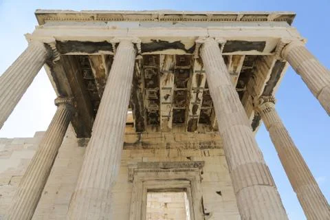 Parthenon on the Acropolis Stock Photos
