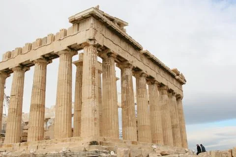 Parthenon in Acropolis Stock Photos