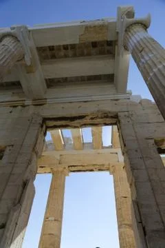 Parthenon on the Acropolis Stock Photos