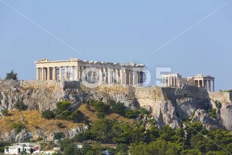 Parthenon, Acropolis, UNESCO World Heritage Site, Athens, Greece, Europe Stock Photos