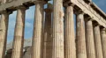 Parthenon - ancient temple in Athenian Acropolis, Greece HD Footage