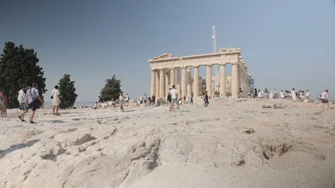 Parthenon , Athens Stock Footage 127168144