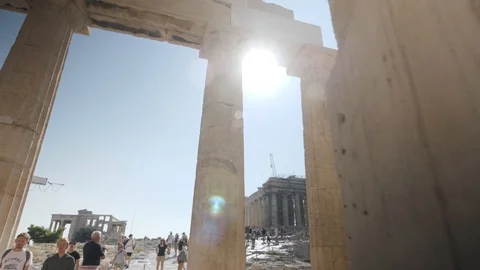 Parthenon , Athens Stock Footage 127168261