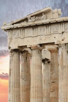 Parthenon in Athens Stock Photos