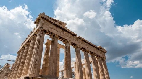 Parthenon Stock Footage 52099507