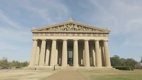 The Parthenon in Nashville Stock Footage 85636698