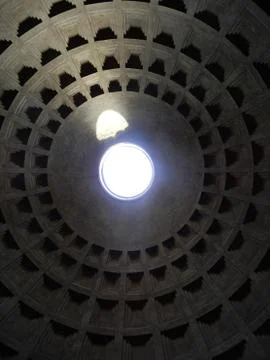 Parthenon Oculus Foto stock