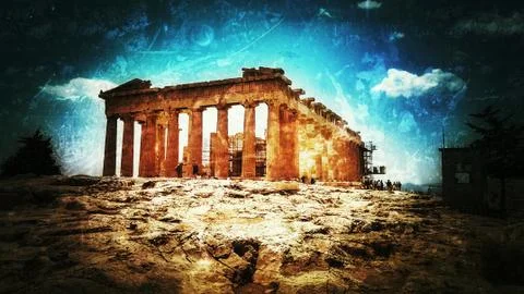 The Parthenon Stock Photos