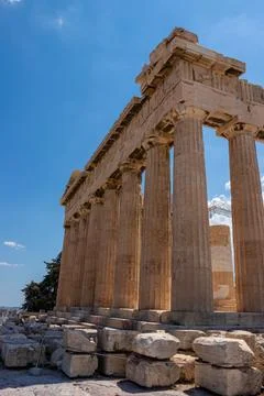 The Parthenon temple Stock Photos