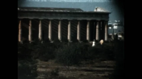 Parthenon Tour 1966 Stock Footage 146052145