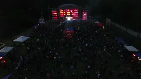 Parti drone 4 库存影片 143747995