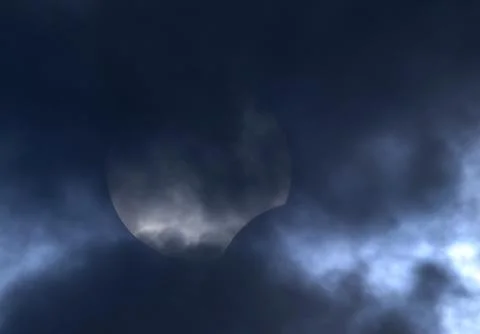 Partial annular solar eclipse seen from Kokino, Republic Of North Macedonia - 21 Stock Photos