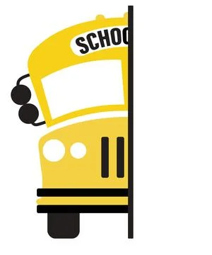 A partial black silhouette of the front of a vehicle showing lights and the l Stock Illustration