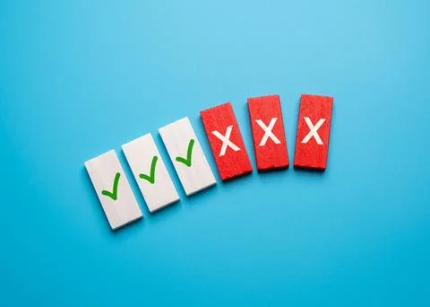 Partial completion of work. Not all criteria met. Miss crucial elements, le.. Stock Photos