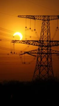 Partial eclipse in Beijing on January 15, 2010 Stock Photos