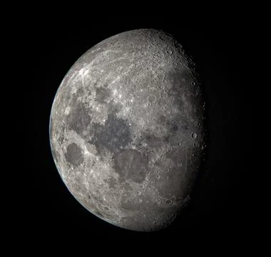 Partial Moon Stock Photos