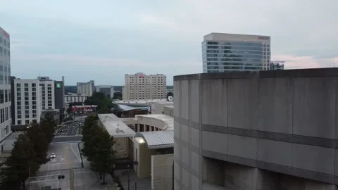 PARTIAL SKYLINE CITY PAN LEFT  Stock Footage 159828635