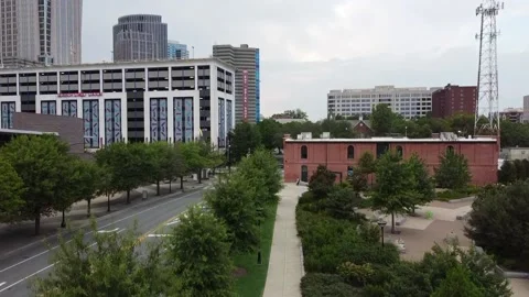 PARTIAL SKYLINE PAN UPWARDS  Stock Footage 159828640