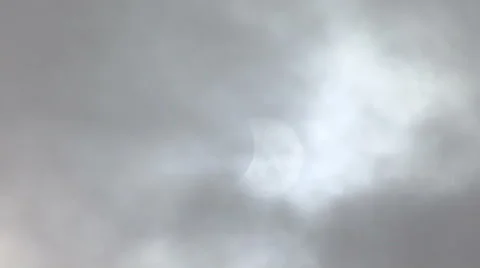 Partial solar eclipse, 20 March 2015 Stock Footage 48223404