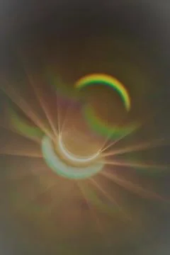 Partial Solar Eclipse August 21 2017 Stock Photos