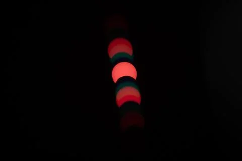 Partial solar eclipse with colorful flares in the sky Fotos Stock