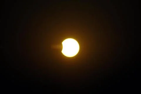 Partial Solar Eclipse, Mumbai, Maharashtra, India, Asia India Copyright: x... Stock Photos