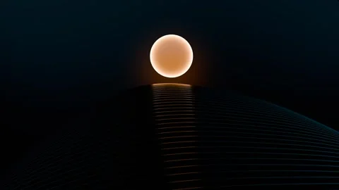 A partial solar eclipse over the dome of the dome of the cathedral of the h.. Stock Footage 309984967