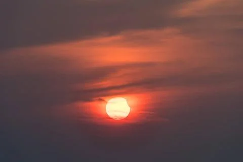 Partial solar eclipse partial solar eclipse in sunset, China Copyright: xZ... Stock Photos