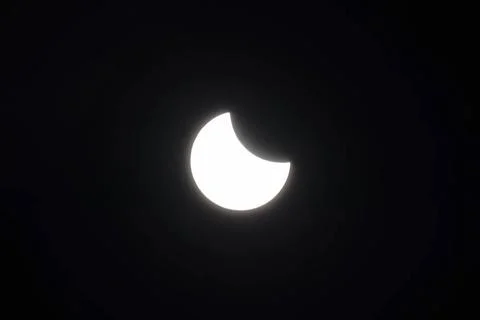  Partial Solar Eclipse Partial Solar Eclipse, East Sussex, United Kingdom ... Stock Photos