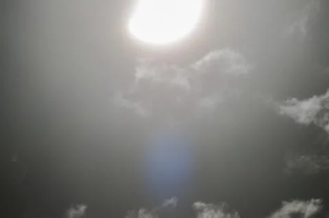 Partial Solar Eclipse Fotos Stock