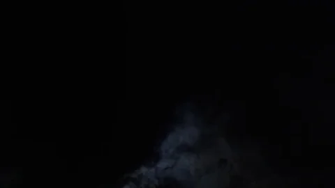 Partial solar eclipse through clouds time lapse Stock Footage 79209583