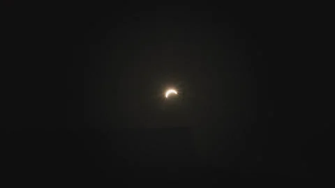 Partial Solar Eclipse United Kingdom Yorkshire Region 12 August 2026 Stock .. Vídeos de archivo 342599371