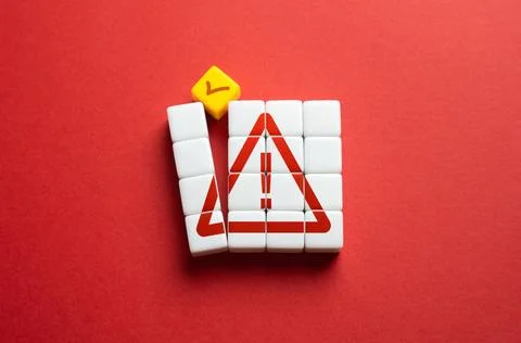 A partial solution to a big problem. Breaking down a complex problem into ... Stock Photos