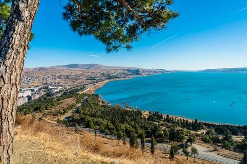 Partial Water View Foto stock
