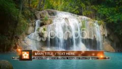Partical Light Lower Third Stock After Effects